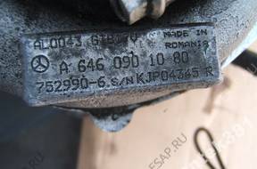 MERCEDES W211 LIFT A646 ТУРБИНА A6460901080