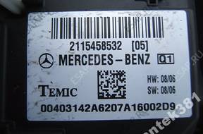 MERCEDES W211 LIFT БЛОК УПРАВЛЕНИЯ FOTELI 2115458532