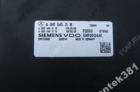 MERCEDES W211 LIFT БЛОК УПРАВЛЕНИЯ КПП A0015453116