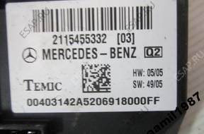 MERCEDES W211 LIFT МОДУЛЬ БЛОК УПРАВЛЕНИЯ 2115455332