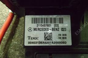 Mercedes w211 lift МОДУЛЬ komfortu Sam 2115457601