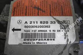 MERCEDES W211 МОДУЛЬ AIRBAG A2118203385 БЛОК УПРАВЛЕНИЯ