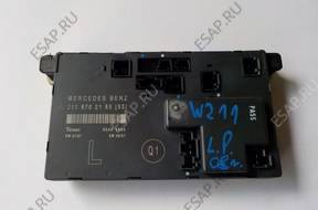 Mercedes W211 МОДУЛЬ БЛОК УПРАВЛЕНИЯ ДВЕРИ 2118702185 2008 год
