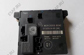 Mercedes W211 МОДУЛЬ БЛОК УПРАВЛЕНИЯ ДВЕРИ 2118703485 2008 год