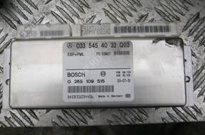 MERCEDES W211 МОДУЛЬ БЛОК УПРАВЛЕНИЯ ESP 0335454032