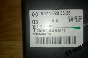 MERCEDES W211 МОДУЛЬ БЛОК УПРАВЛЕНИЯ СИДЕНЬЯ 2118203626