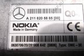 MERCEDES W211 МОДУЛЬ БЛОК УПРАВЛЕНИЯ TEL NOKIA 2118205885