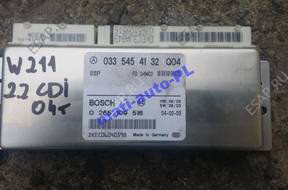 MERCEDES W211 МОДУЛЬ ESP 0335454132 KRK 0265109516