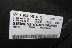 MERCEDES W211 МОДУЛЬ КПП BIEGOW A0355454232