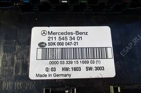 MERCEDES W211 МОДУЛЬ SAM 2115453401