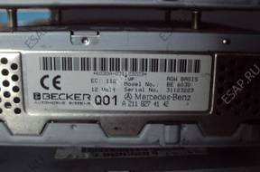 Mercedes w211 ТЮНЕР УСИЛИТЕЛЬ becker 2118274142