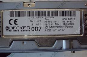 Mercedes W211 УСИЛИТЕЛЬ 2118274242 becker
