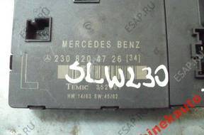 MERCEDES W230 МОДУЛЬ БЛОК УПРАВЛЕНИЯ KOMPUTWE 2308204726 MERCEDES W230 МОДУЛЬ БЛОК УПРАВЛЕНИЯ KOMPUTWE 2308204726