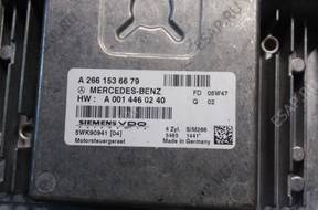 MERCEDES W245 1.7 БЛОК УПРАВЛЕНИЯ ДВИГАТЕЛЕМ A0014460240