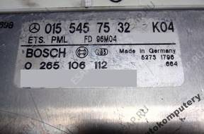 МОДУЛЬ ABS MERCEDES W210 0155457532 0265106112