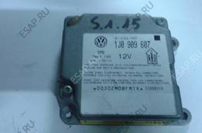 МОДУЛЬ Air Bag СЕНСОР ПОДУШЕК Vw Audi 1J0909607