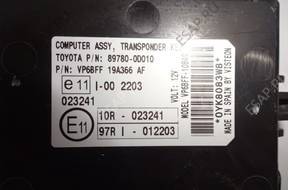 МОДУЛЬ ASSY TRANSPONDER TOYOTA YARIS II 89780-0D010