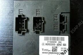 МОДУЛЬ BCM MERCEDES W211 W219 2115455232 TEMIC