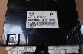 МОДУЛЬ БЛОК bcm mazda 5 cc33 67560c 2007 год