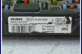 МОДУЛЬ БЛОК BSI CITROEN C2 C3 S118085200L