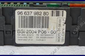 МОДУЛЬ БЛОК BSI PEUGEOT 207 1.6 HDI 9663798280