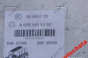МОДУЛЬ БЛОК BSI W220 W215 A0265455332 SAM