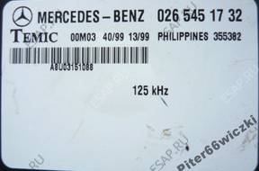 МОДУЛЬ БЛОК УПРАВЛЕНИЯ 0265451732 MERCEDES VITO МОДУЛЬ БЛОК УПРАВЛЕНИЯ 0265451732 MERCEDES VITO