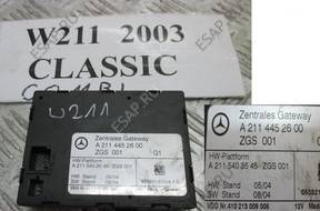 МОДУЛЬ БЛОК УПРАВЛЕНИЯ 2114452600 MERCEDES W211 2,8CDI
