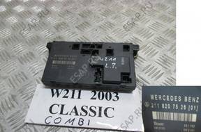 МОДУЛЬ БЛОК УПРАВЛЕНИЯ  2118207526 MERCEDES W211 E-KLASA