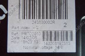 МОДУЛЬ БЛОК УПРАВЛЕНИЯ 243800002 год, RENAULT LAGUNA III DCI