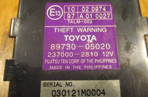 МОДУЛЬ БЛОК УПРАВЛЕНИЯ 89730-05020 TOYOTA AVENSIS T25