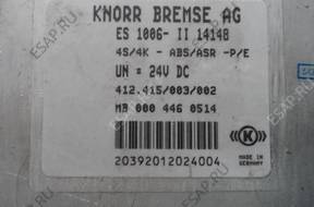 МОДУЛЬ БЛОК УПРАВЛЕНИЯ ABS ASR 0004460514 KNORR BREMSE