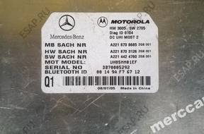 МОДУЛЬ БЛОК УПРАВЛЕНИЯ BLUETOOTH 2218708685 S KLASA W221