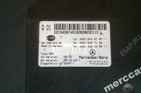 МОДУЛЬ БЛОК УПРАВЛЕНИЯ BSG AKUMULATORA 225408745 S W221