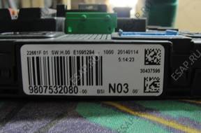 МОДУЛЬ БЛОК УПРАВЛЕНИЯ BSI 208 1.4 hdi 9807532080