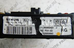 МОДУЛЬ БЛОК УПРАВЛЕНИЯ BSI 9650585680 CITROEN C2 1.6 16v