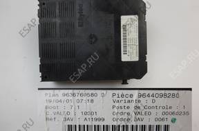 МОДУЛЬ БЛОК УПРАВЛЕНИЯ BSI PEUGEOT 307 9644098280
