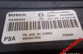 МОДУЛЬ БЛОК УПРАВЛЕНИЯ C4 PICASSO 0263004204
