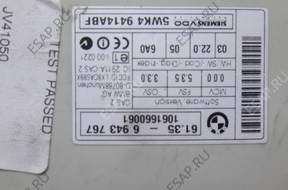 МОДУЛЬ БЛОК УПРАВЛЕНИЯ CAS 2 BMW E87 E81 E90 E91 6943767