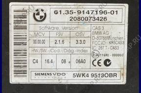 МОДУЛЬ БЛОК УПРАВЛЕНИЯ CAS 3 BMW E82 E87 6135914719601