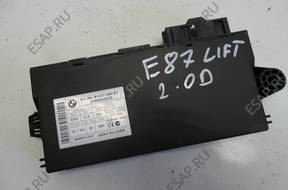 МОДУЛЬ БЛОК УПРАВЛЕНИЯ CAS 5WK4 95130BR BMW E87 LIFT 2.0D