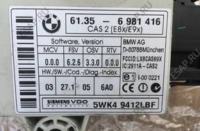 МОДУЛЬ БЛОК УПРАВЛЕНИЯ CAS 6981416 BMW E90 320D