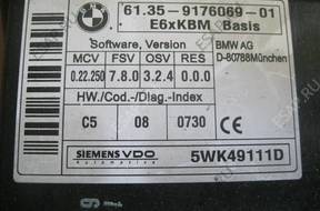 МОДУЛЬ БЛОК УПРАВЛЕНИЯ cas BMW 5 E60 E61 E-60 E-61