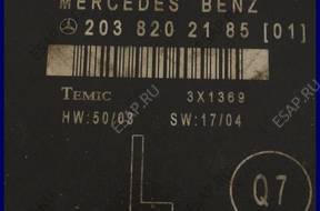 МОДУЛЬ БЛОК УПРАВЛЕНИЯ ДВЕРИ MERCEDES W203 2038202185