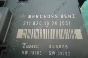 МОДУЛЬ БЛОК УПРАВЛЕНИЯ ДВЕРИ P.T 2118201626 MERCEDES W211
