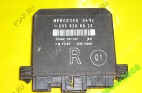 МОДУЛЬ БЛОК УПРАВЛЕНИЯ ДВЕРИ T.P MERCEDES W203 2038206626