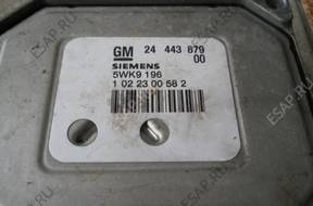 МОДУЛЬ БЛОК УПРАВЛЕНИЯ ДВИГАТЕЛЕМ OPEL 24443879 5wk9