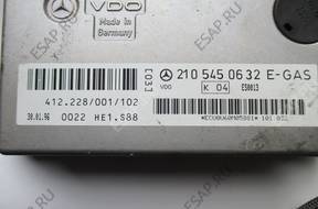 МОДУЛЬ БЛОК УПРАВЛЕНИЯ E-gas Mercedes W210 3.2