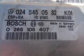 МОДУЛЬ БЛОК УПРАВЛЕНИЯ ESP ABS MERCEDES W210 02655450532