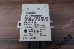 МОДУЛЬ БЛОК УПРАВЛЕНИЯ EWS 61356905668 BMW 5 E39 96-03